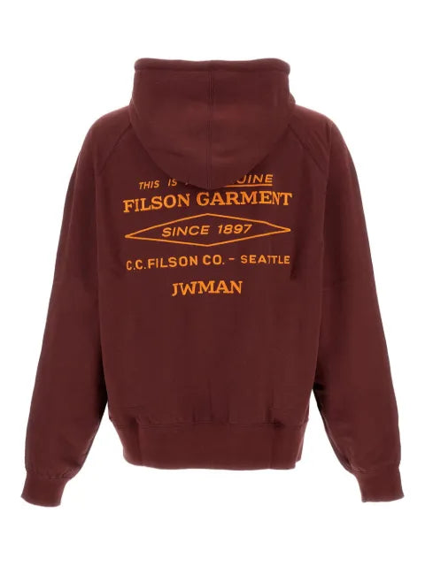 Junya Watanabe MAN x Filson embroidered logo hoodie