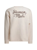 Human Made buttons logo sweatshirt