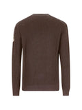 Napapijri Archive logo-patch waffle-knit sweater