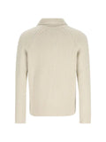 Massimo Osti Studio ribbed-knit raglan-sleeve sweater