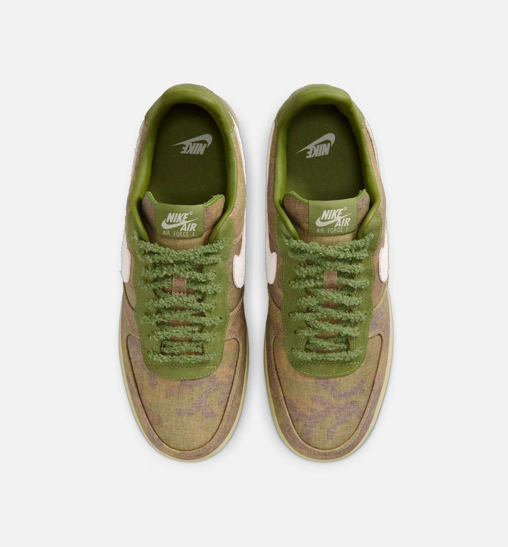 Nike Air Force 1 Low Asparagus and Chlorophyll Men's Lifestyle Shoes – Asparagus/Aluminum/Phantom/Wheat Grass