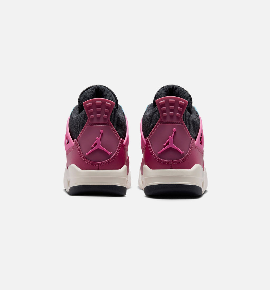 Air Jordan 4 Retro 'She's a Star' Grade School - Sweet Beet/Desert Pink/Off Noir/Chalk