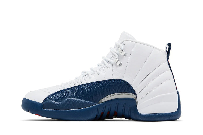 Air Jordan 12 Retro 'French Blue' 2025 – Cool Blue & White AJ12 with Patent Leather & Championship Pedigree