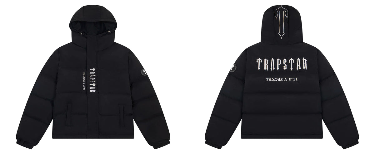 Trapstar Cotton Puffer Jacket - Black
