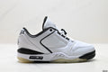 Air Jordan 5 Low White Black Sneakers