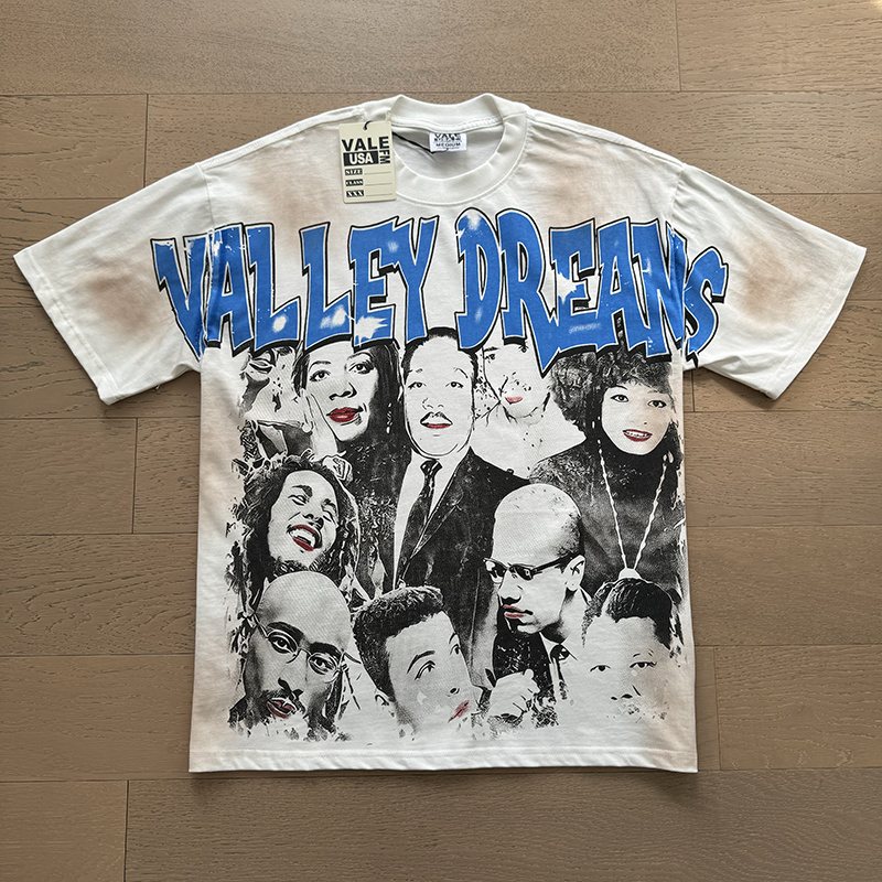 VALE USA Washed Dream Graphic T-Shirt