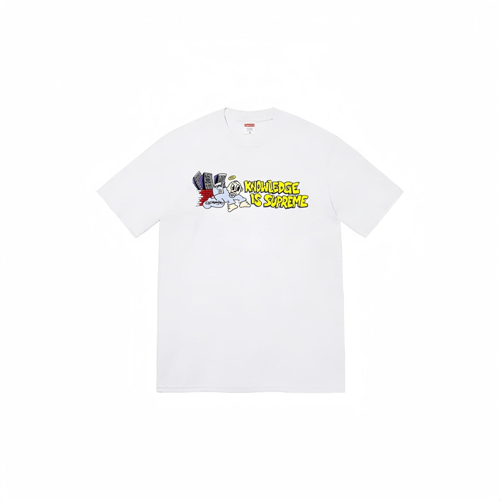 Supreme Knowledge Cartoon Graphic T-Shirt