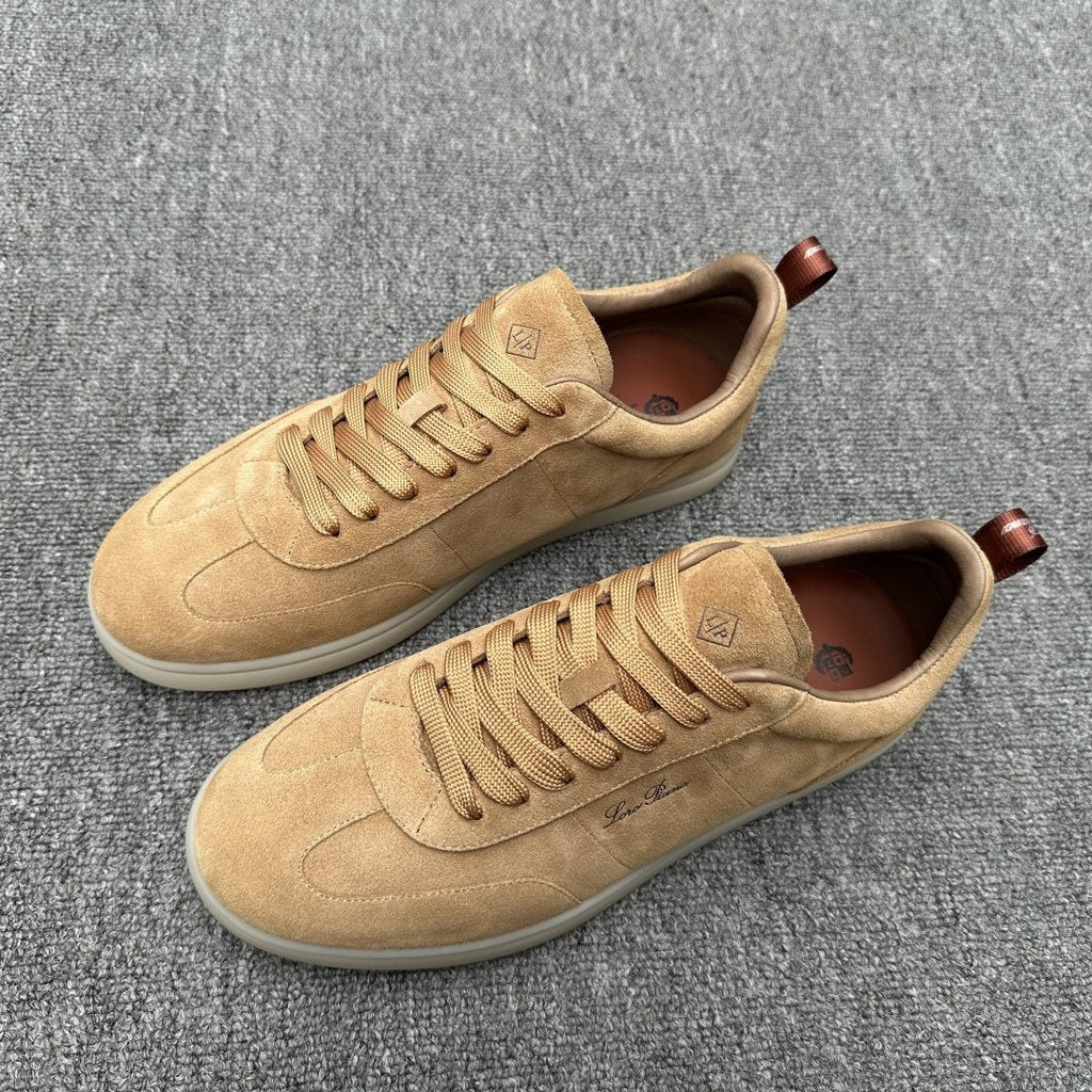 Loro Piana Men's Soho Walk Low-Top Sneakers